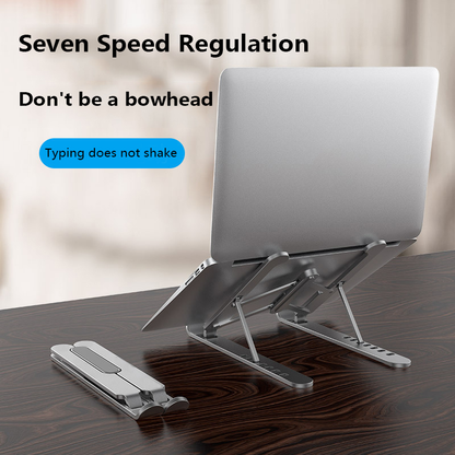 Aluminum Alloy Portable Folding Laptop Stand with Cooling